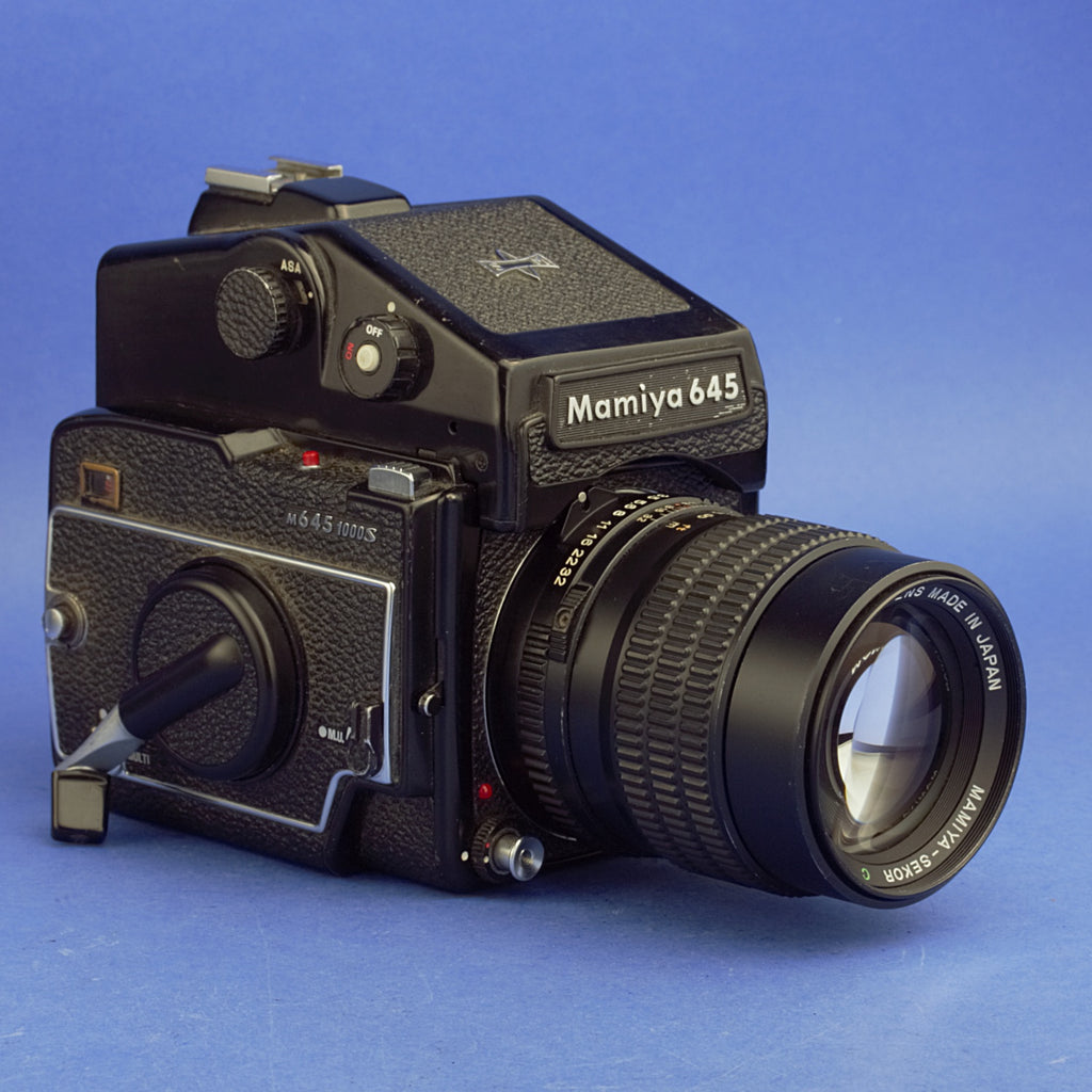 Mamiya M645 1000S Medium Format Camera Kit – THE LENS AND CAMERA STORE