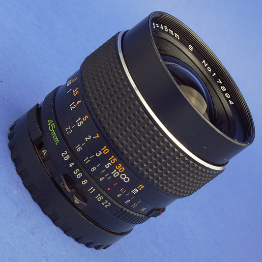 Mamiya 645 45mm 2.8 S Lens