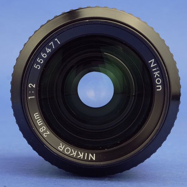 Nikon Nikkor 28mm F2 Ai Lens