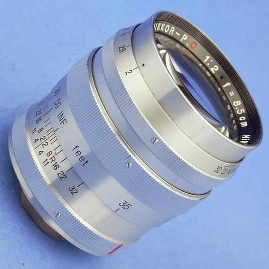 Nikon Nikkor-P.C 8.5cm F2 LTM Lens