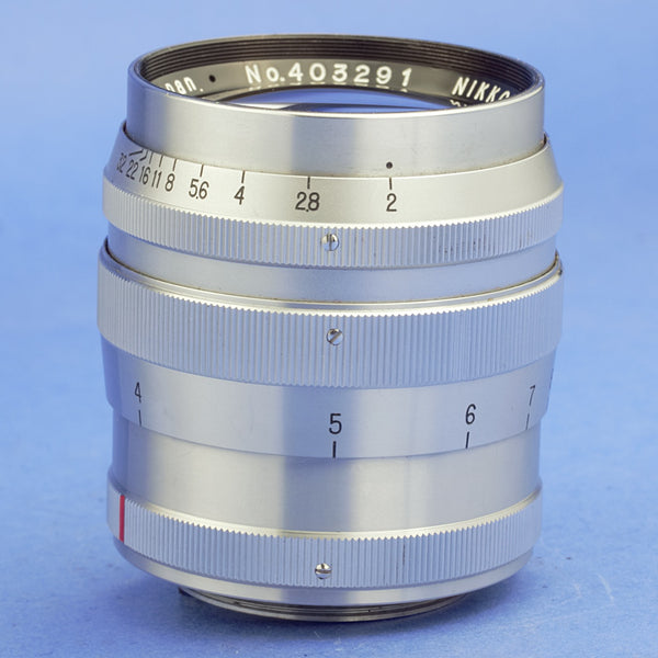 Nikon Nikkor-P.C 8.5cm F2 LTM Lens