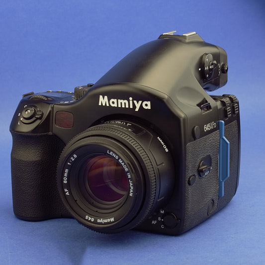 Mamiya 645 AFD Medium Format Camera Kit Beautiful Condition