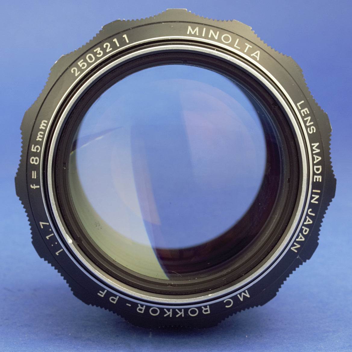 Minolta MC 85mm 1.7 Lens