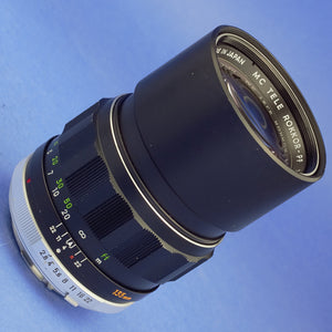 Minolta MC 135mm 2.8 Lens