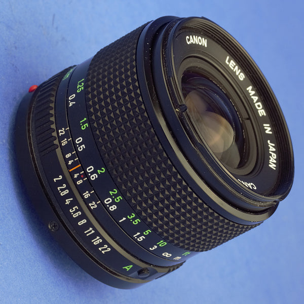 Canon FD 35mm F2 Lens