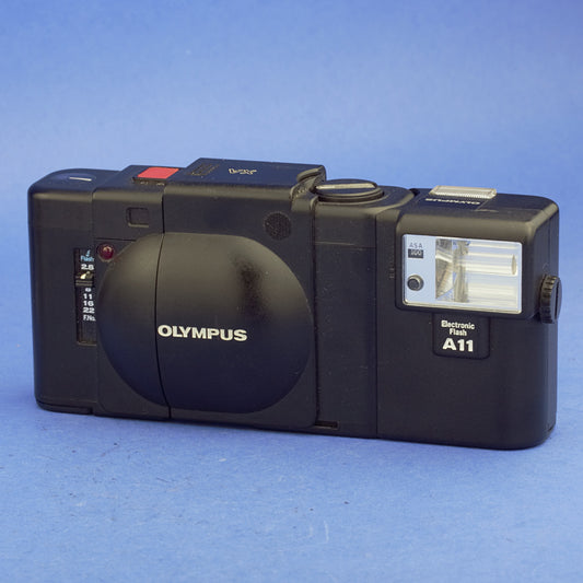 Olympus XA Film Camera with A11 Flash