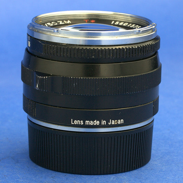 Zeiss Sonnar 50mm 1.5 ZM Lens Leica M Mount