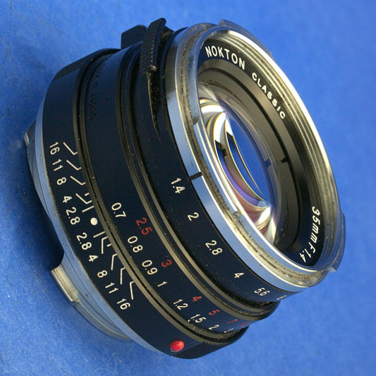 Voigtlander Nokton Classic 35mm 1.4 Lens Leica M Mount