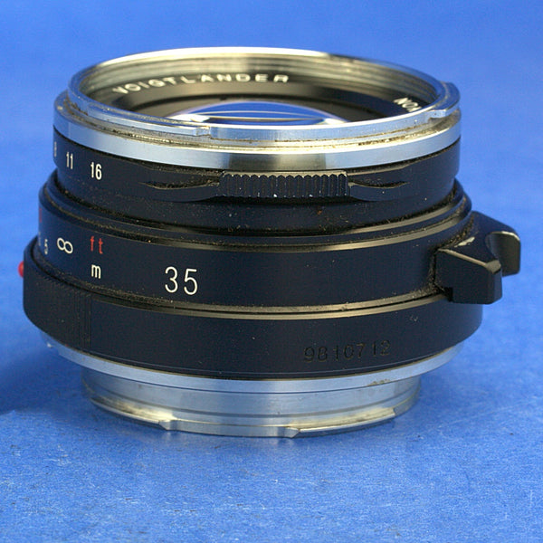 Voigtlander Nokton Classic 35mm 1.4 Lens Leica M Mount