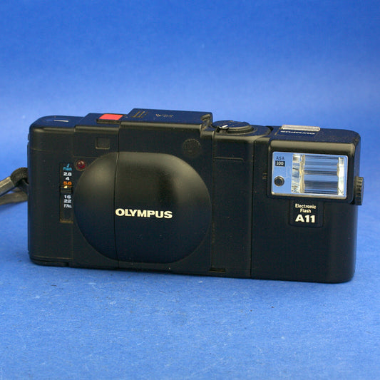 Olympus XA Film Camera with A11 Flash