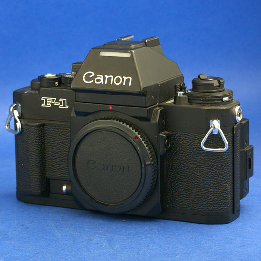 Canon F-1N Film Camera Body with AE Finder And Data Back