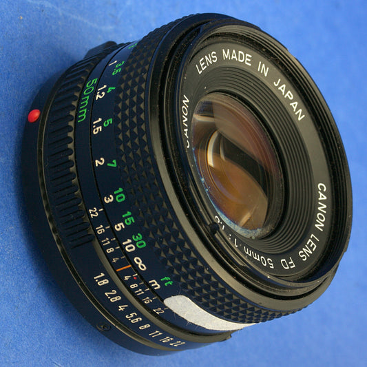 Canon FD 50mm 1.8 Lens