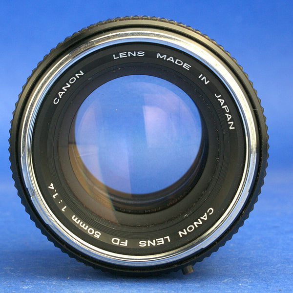 Canon FD 50mm 1.4 Chrome Nose Lens