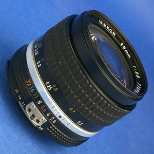 Nikon Nikkor 28mm 2.8 Ai-S Lens