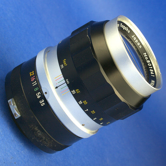 Nikon Nikkor-Q 135mm 3.5 Non-Ai Lens For Parts