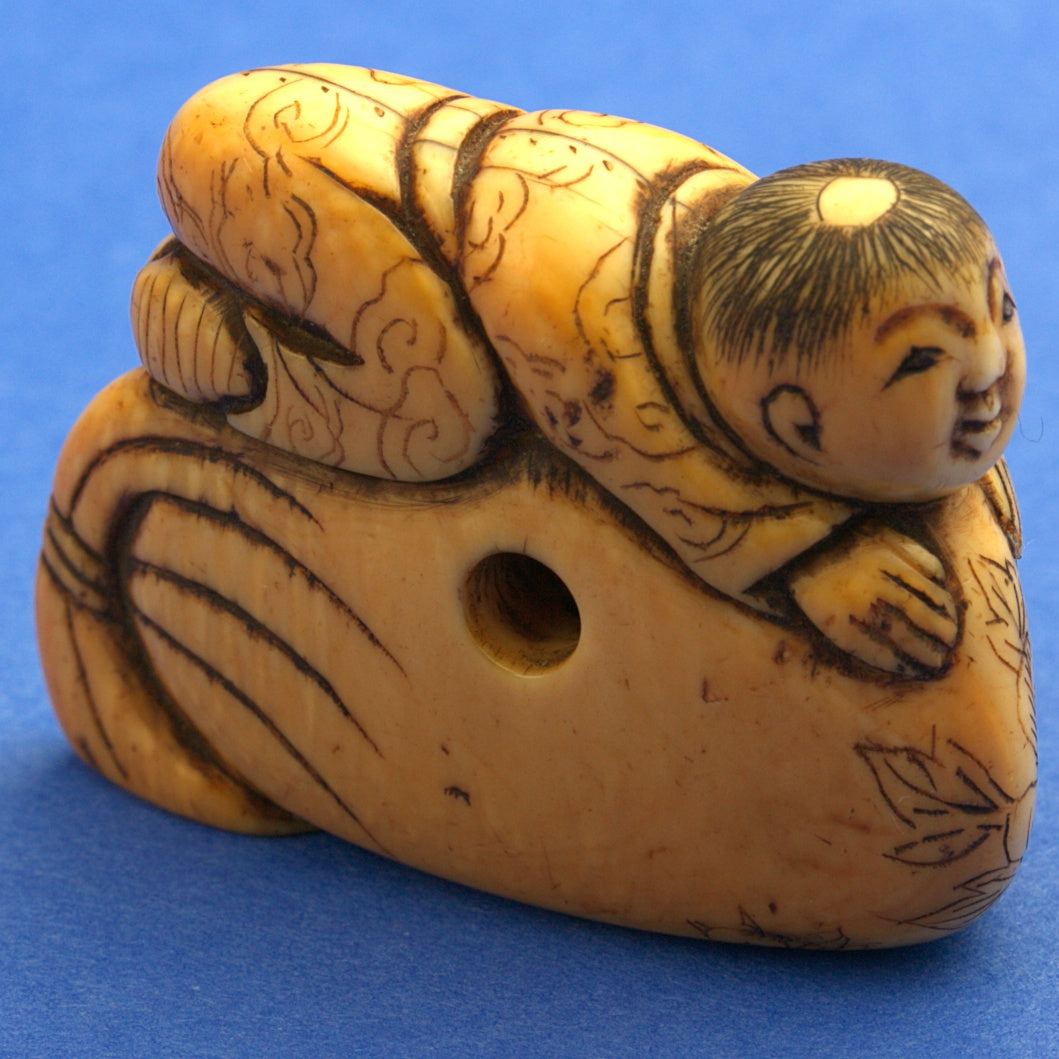 Netsuke Fine Quality Japanese Edo Period Carving