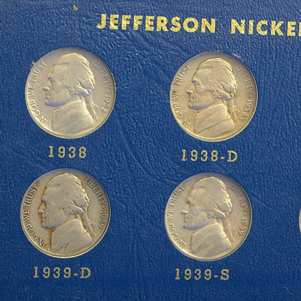 Jefferson Nickels 1938-1964 See Photos for Condition