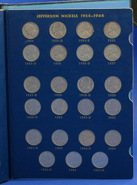 Jefferson Nickels 1938-1964 See Photos for Condition
