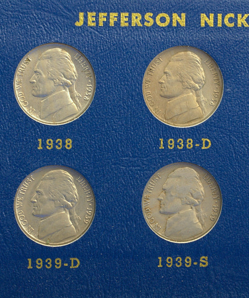 Jefferson Nickels 1938-1964 See Photos for Condition