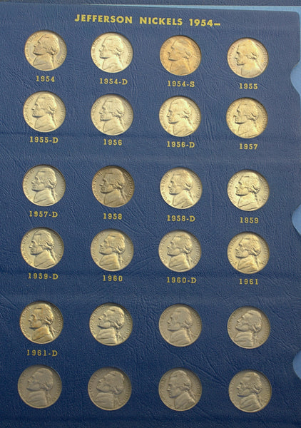 Jefferson Nickels 1938-1964 See Photos for Condition