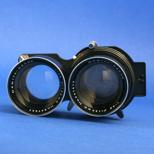 Mamiya 135mm 4.5 Blue Dot TLR Lens for C330 C220 Cameras