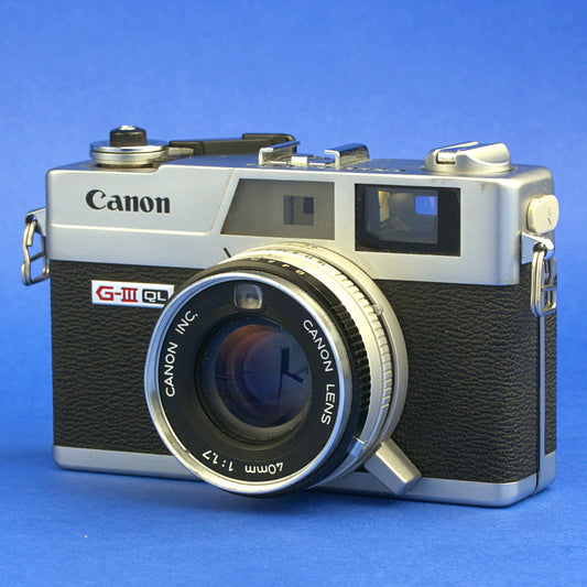 Canon Canonet QL17 G-III Film Camera Beautiful Condition