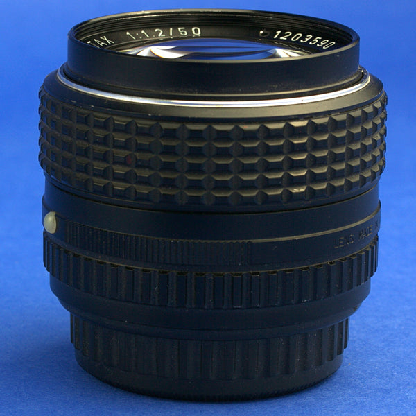 Pentax SMC 50mm 1.2 Lens K Mount Beautiful Condition