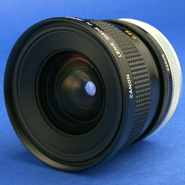 Canon FD 20mm 2.8 S.S.C. Lens Near Mint Condition