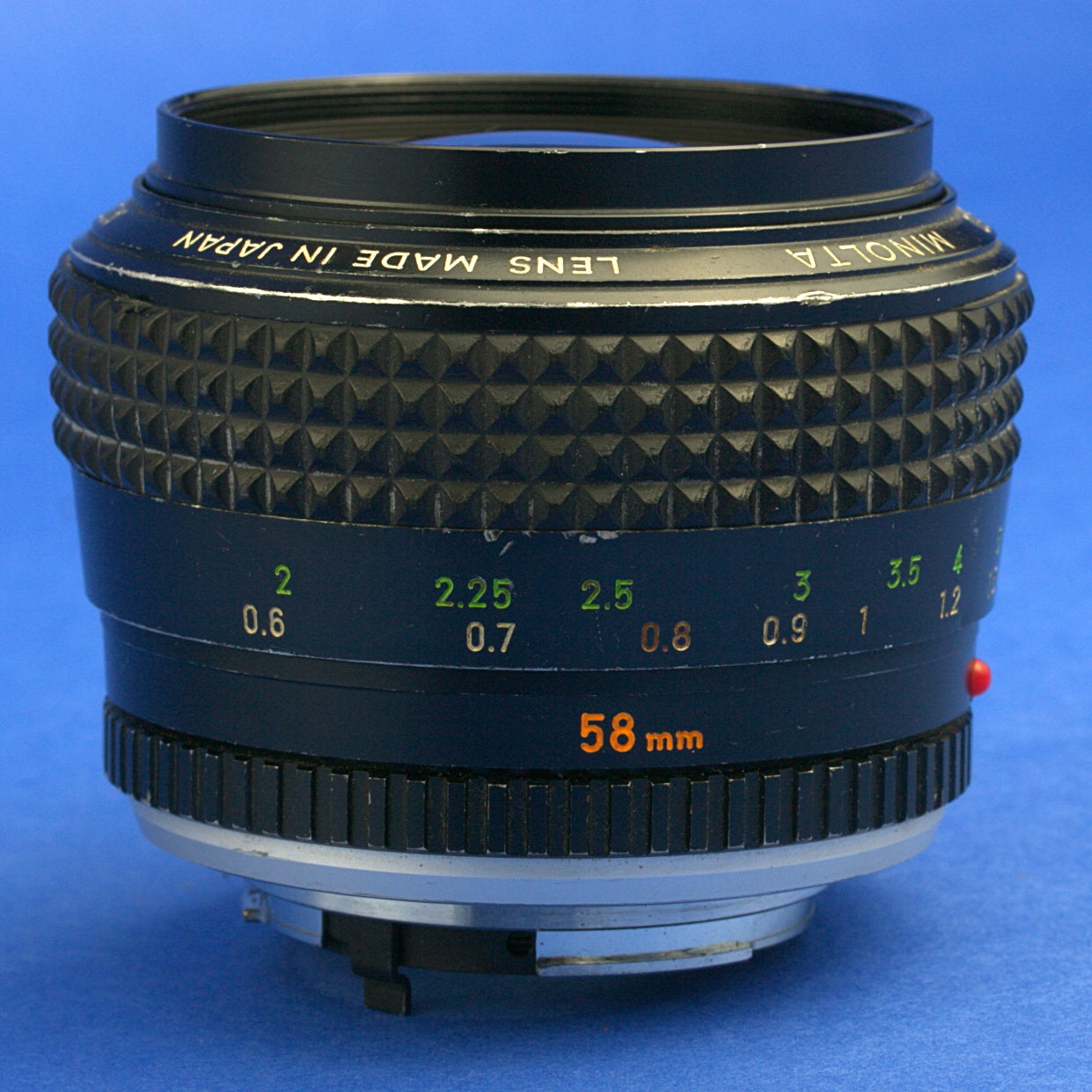 Minolta MC Rokkor-X PG 58mm 1.2 Lens