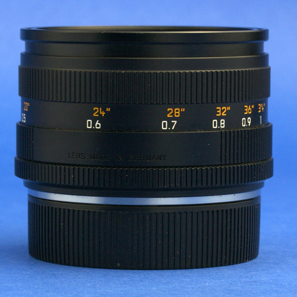 Leica Summicron-R 50mm F2 II ROM Lens Beautiful Condition
