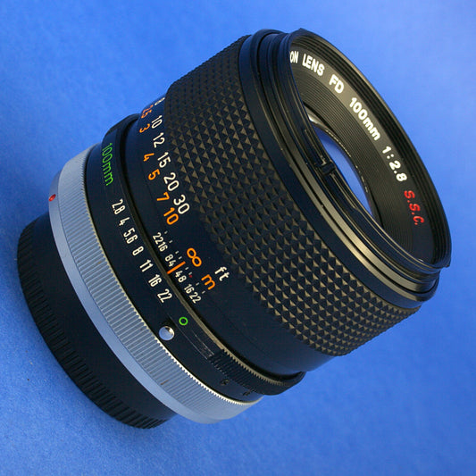 Canon FD 100mm 2.8 Lens