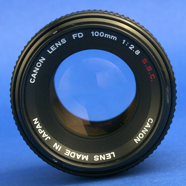 Canon FD 100mm 2.8 Lens