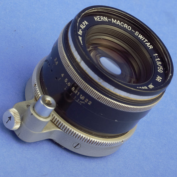 Kern Macro-Switar 50mm 1.8 Alpa Lens