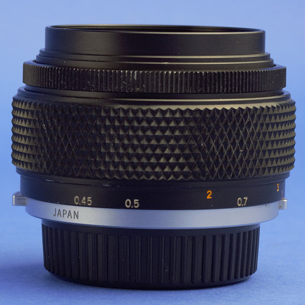 Olympus Zuiko 50mm 1.2 Lens 07/2020 CLA