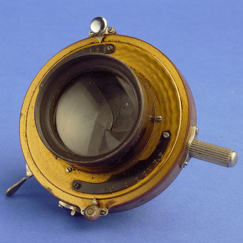 Bausch & Lomb Unmarked 5.6 Lens in Golden Volute Shutter