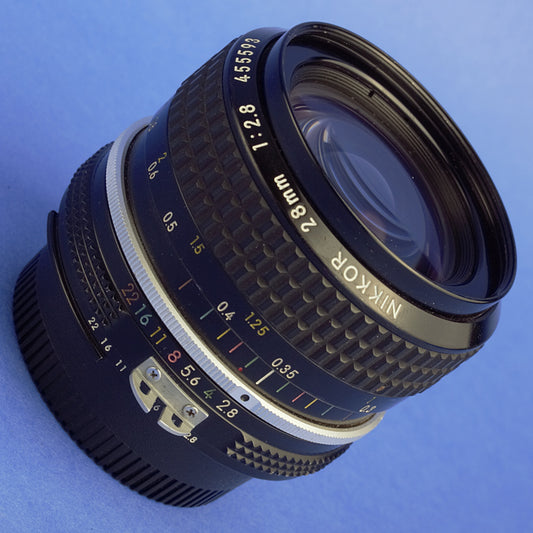 Nikon Nikkor 28mm 2.8 Ai Lens