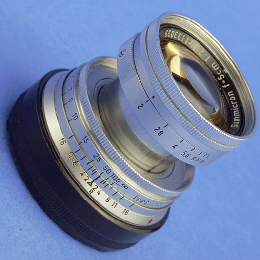 Leica Summicron 50mm F2 Collapsible Lens M Mount