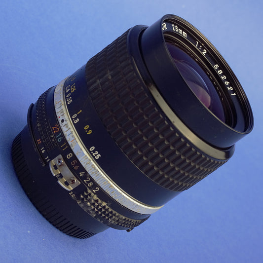 Nikon Nikkor 28mm F2 Ai-S Lens