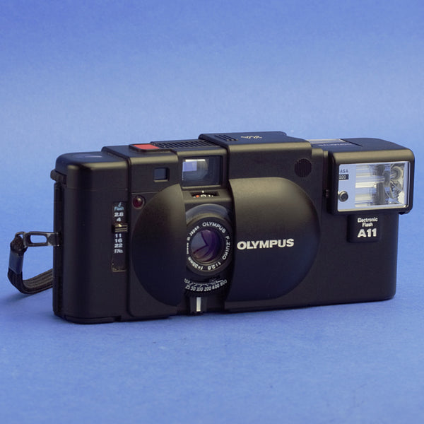 Olympus XA Film Camera with A11 Flash Beautiful Condition