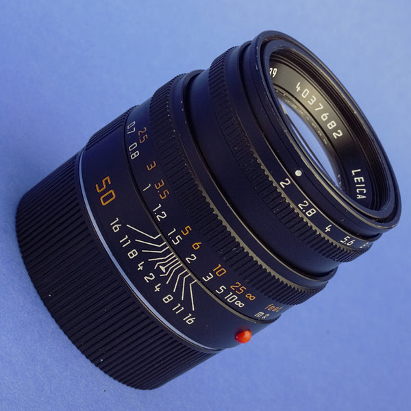 Leica Summicron-M 50mm F2 6-Bit Lens 11826 Late Serial