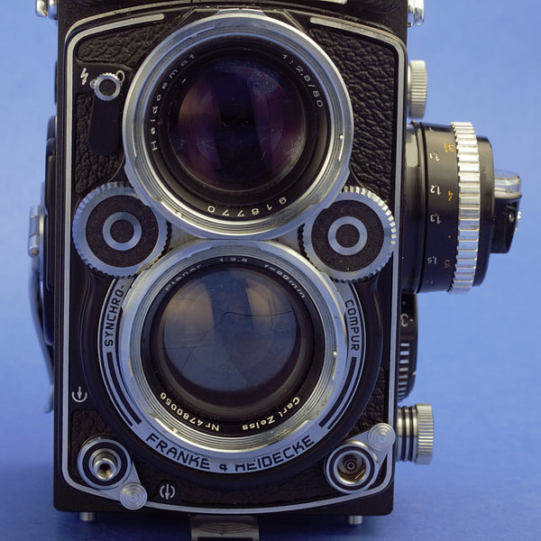 Rolleiflex 2.8F Medium Format Camera Near Mint Condition