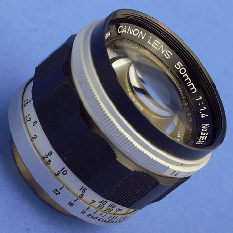 Canon 50mm 1.4 Rangefinder LTM Lens