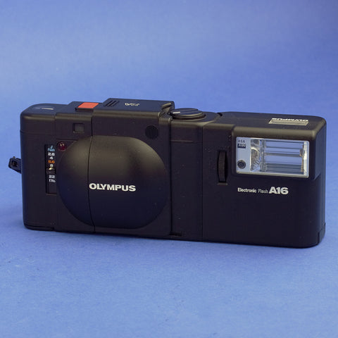 Olympus XA Film Camera with A16 Flash Mint Condition