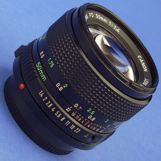 Canon FD 50mm 1.4 Lens