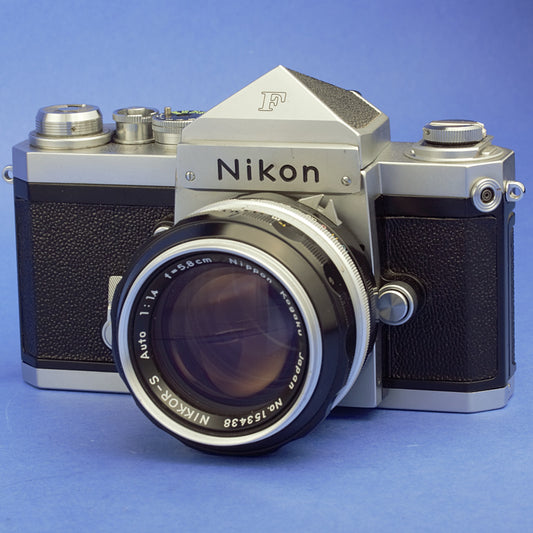 Nikon F Early Film Camera with 5.8cm Lens 03/2020 CLA