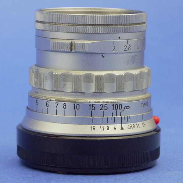Leica Summicron 50mm F2 Rigid Lens M Mount