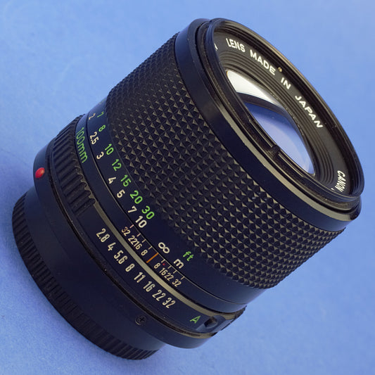 Canon FD 100mm 2.8 Lens