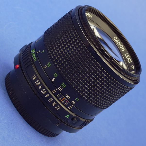 Canon FD 85mm 1.8 Lens