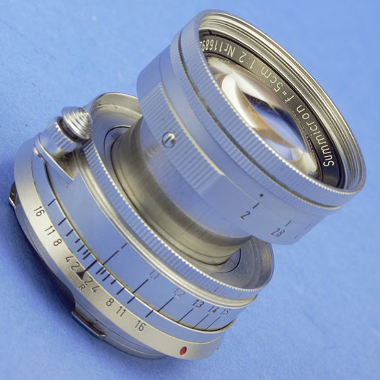 Leica Summicron 50mm F2 Collapsible Lens M Mount