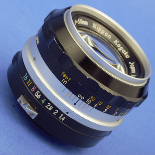 Nikon Nikkor 50mm 1.4 Non-Ai Lens